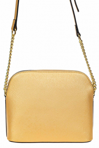 Женская сумка искусственной кожи, цвет золотой