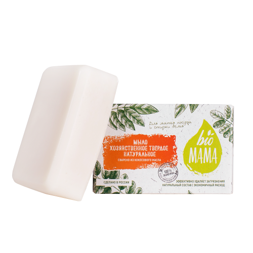 Bio MAMA Натуральное хозяйственное мыло, 150 гр