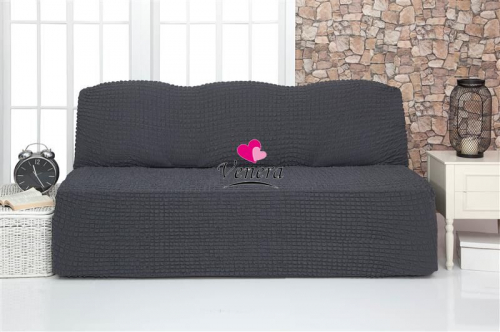 Чехол на трехместный диван без подлокотников асфальт 229, Характеристики