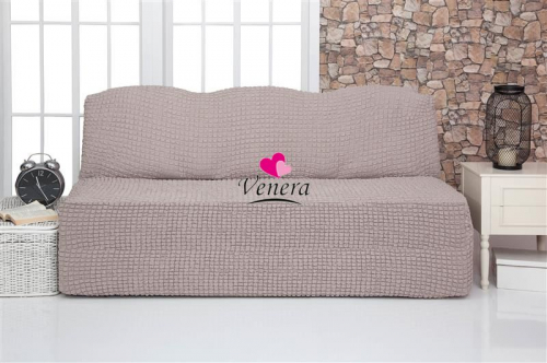 Чехол на трехместный диван без подлокотников жемчужный 205, Характеристики