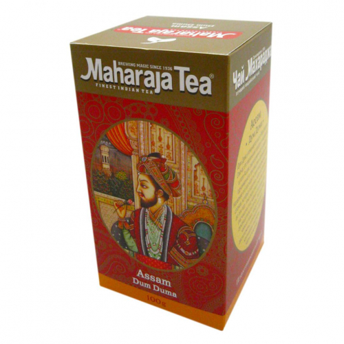 MAHARAJIA TEA&SWEETS Assam Dum Duma Чай Ассам черный байховый Дум Думма  100г