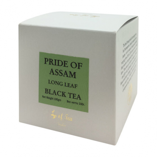 BHARAT BAZAAR Assam black tea Чай Ассам черный крупный лист 100г