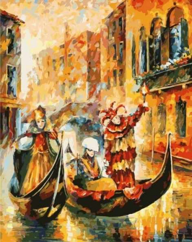 187-AS Венецианская гондола (Белоснежка)