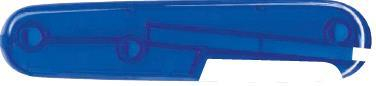 Задняя накладка для ножей Victorinox 91 мм, пластиковая, полупрозрачная синяя