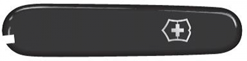 Передняя накладка для ножей Victorinox 91 мм, пластиковая, чёрная