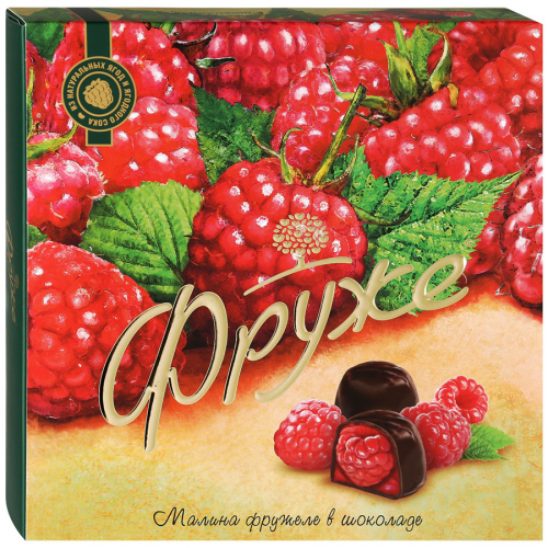 Фруже Малина фружеле в шоколаде 110 г (1/8), коробка (9 месяцев)