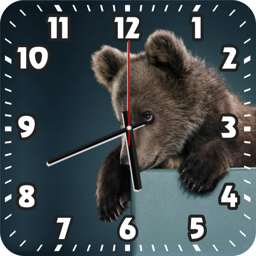 Часы Медвежонок