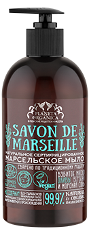Мыло жидкое Savon de MARSEILLE 500мл с дозат П.Р. SAVON de Planeta Organica