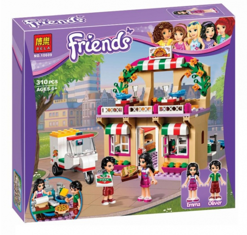 Пиццерия. Серия Friends. Lari/Bela 10609 (аналог Lego 41311) 310 дет