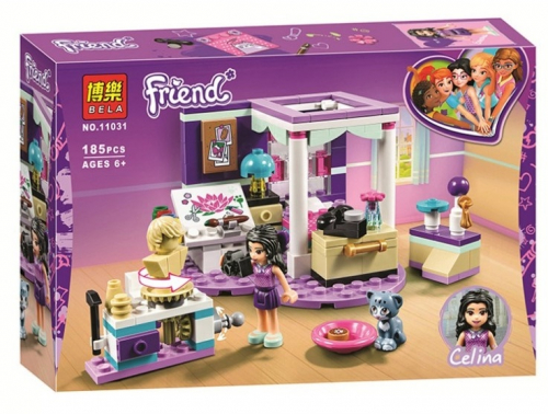 Роскошная комнаты Эммы. Серия Friends. Lari/Bela 11031 (аналог Lego 41342) 185 дет