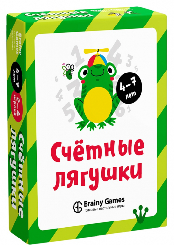 Настольная игра BRAINY GAMES Счётные лягушки