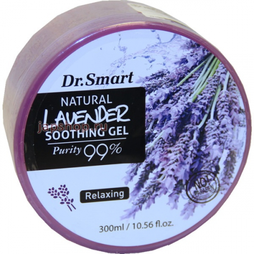 Dr.Smart Lavender Soothing Gel Гель для лица и тела многофункциональный с лавандой, релакс, 300 мл (8809520942737)