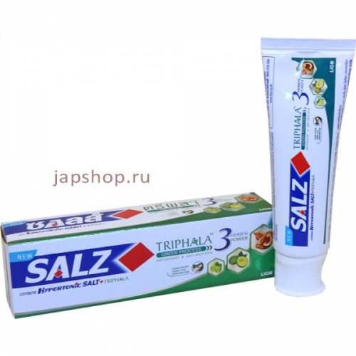 Salz Herbal Паста зубная с гипертонической солью и трифалой, 90 гр (8850002032897)