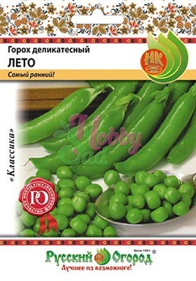 Горох Лето деликатесный (20 г) Русский огород