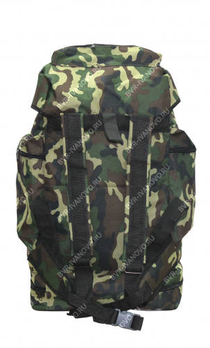 Рюкзак модель 01М с крышкой цв.Зеленый КМФ