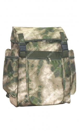 Рюкзак модель 01 с крышкой цв.Атак зелёный