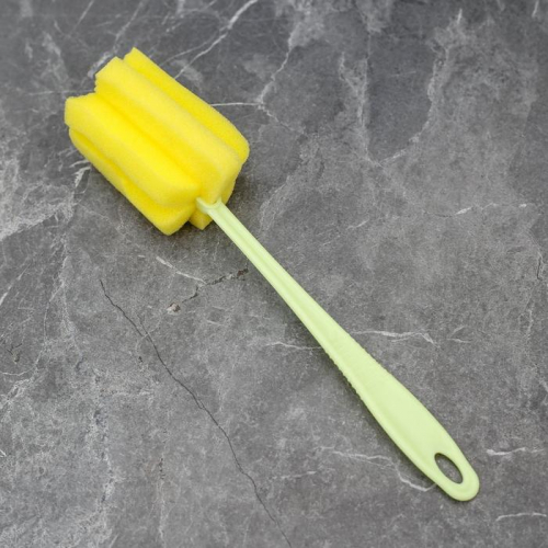 Ёршик для посуды «Тюльпан», 21×5 см, цвет МИКС