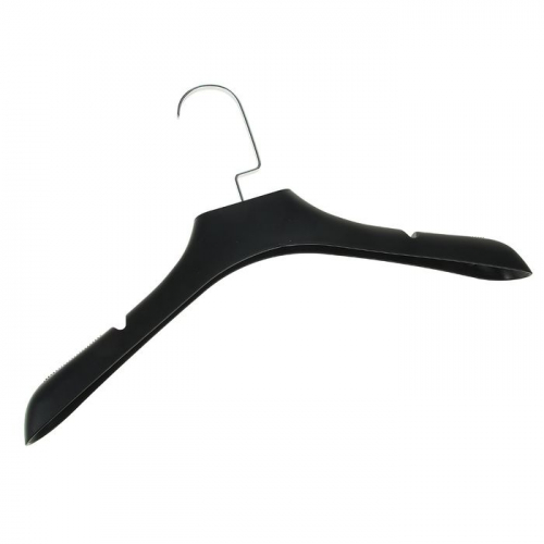 Вешалка-плечики для одежды, размер 40-42, цвет чёрный