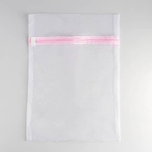 Мешок для стирки, 30×40 см, мелкая сетка, цвет белый