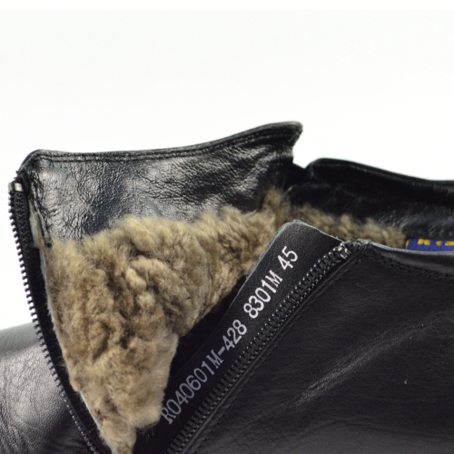 Ботинки зимние мужские (100% Кожа) Rossconi