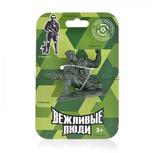 Солдаты Вежливые люди (1 шт. на картонке: командир или наблюдатель с биноклем в ассорт.)