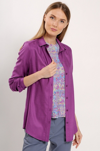 Блузка #269375Лавандо-фиолетовый