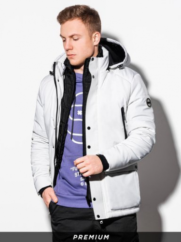 Куртка мужская зимняя C449 - белая