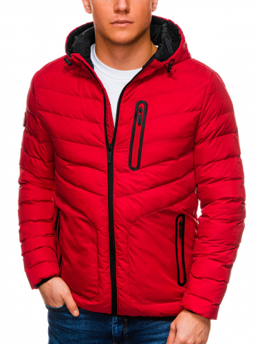 Куртка мужская осенняя C356 - красный