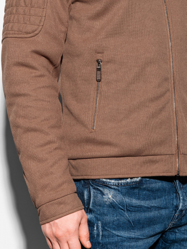 Куртка мужская осенняя C461 - коричневая