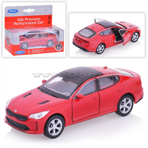 Машинка 1:38 KIA Stinger, пруж. мех., цв. в асс.