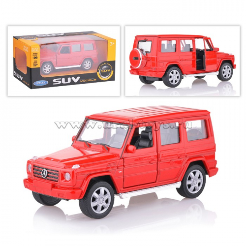 Машинка 1:32 Mercedes-Benz G-Class, пруж. мех., цв. в асс.