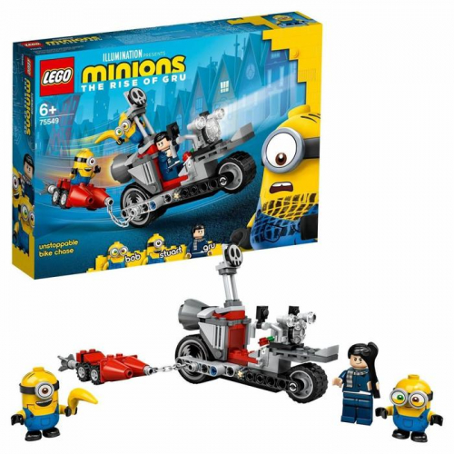 Конструктор Lego Minions «Невероятная погоня на мотоцикле»