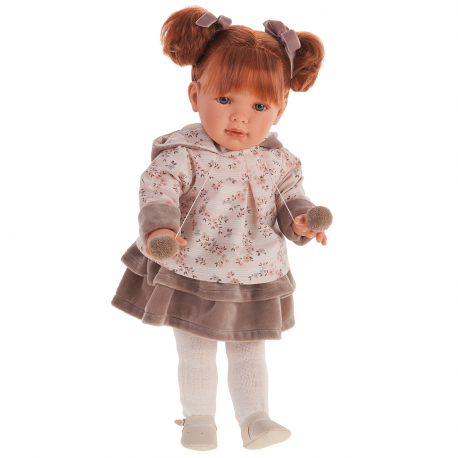 1830 Кукла Мария в коричневом, 55 см
