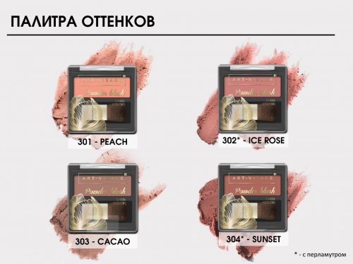  AV Компактные румяна POWDER BLUSH