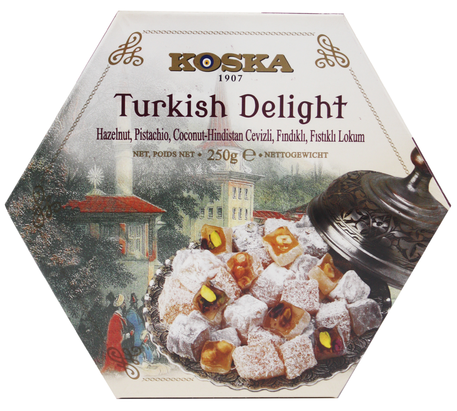 Рахат-лукум с фундуком, Koska, 250 г