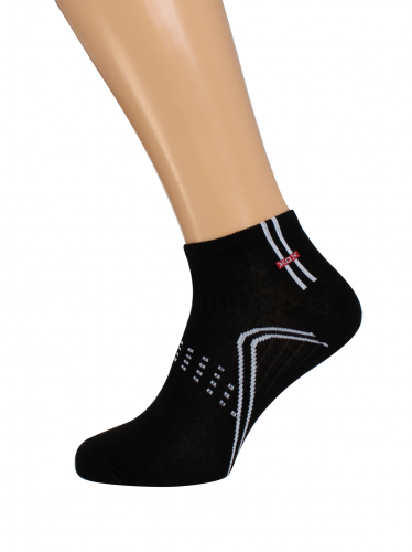 SPM-1 носки спортивные черные мужские