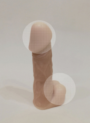 Мыло пенис реалистичный 13см телесный цвет Milotto арт.004154тел