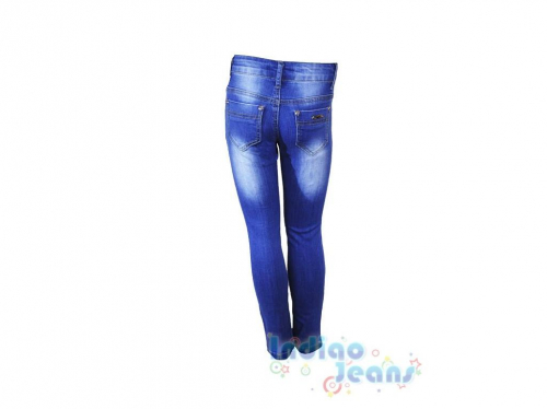  Стильные рваные джинсы для девочек, арт. I32178.