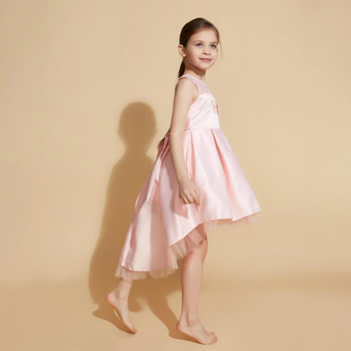 Платье нарядное для девочки MINAKU «Джульетта», рост 134 см, цвет розовый