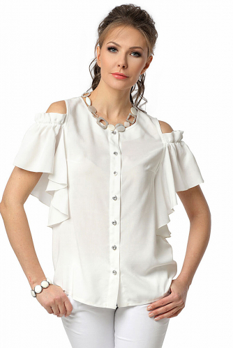 Ст.цена 1350руб. Блуза #115520 19232 Белый DIZZYWAY