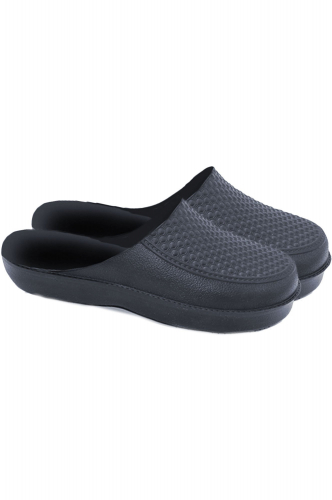 Женские сабо с рельефным рисунком - EVASHOES. синий