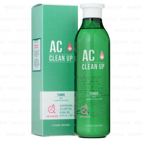 Флюид лечебный для проблемной кожи с акне ETUDE HOUSE AC Clean Up Facial Fluid