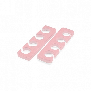 Разделители для пальцев ног (розовые, 10 мм), RuNail (Арт. 0807)