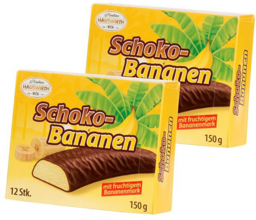 Банановое суфле в темном шоколаде 