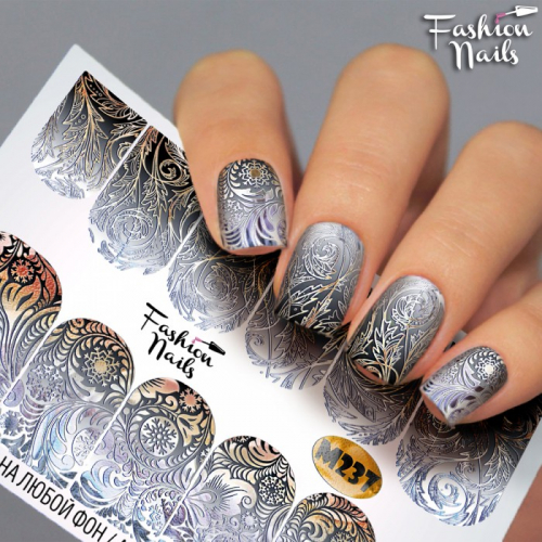 Fashion Nails, Слайдер-дизайн M237