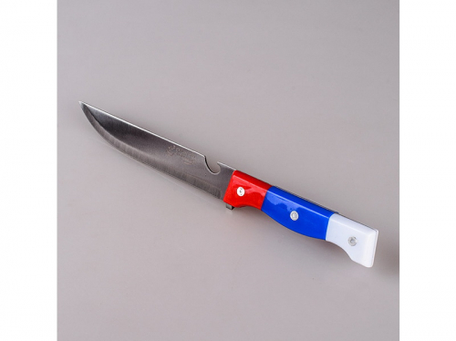 Нож кухонный с открывашкой Флаг России 28см