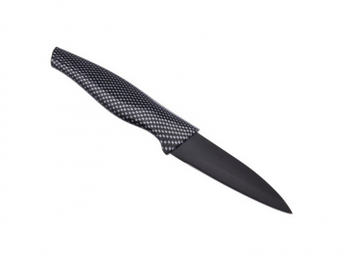 Нож кухонный овощной 9см, нержавеющая сталь с антиналипающим покрытием Карбон