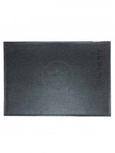 Обложка для паспорта Croco-П-400 натуральная кожа черный орфей (150) 206890