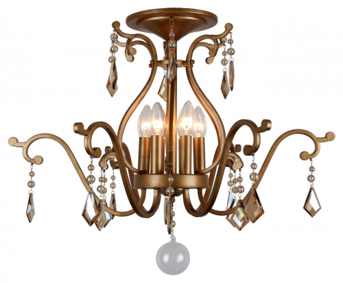 Потолочный светильник Escada Orabelle 431/6PL E14*40W D700 Antique Brass