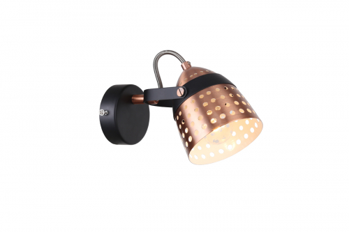Настенный светильник Escada 1138/1A E14*40W Black/Copper